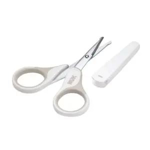 Nuk Ciseaux à Ongles pour Bébé Sécurisés et Précis Gris