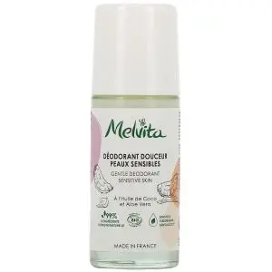 Melvita Déodorant Peaux Sensibles Roll On Bio 50ML