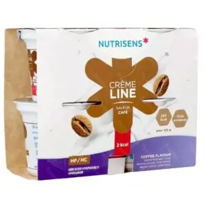 Nutrisens - Crèmeline 2kcal Saveur Café - 4x125g