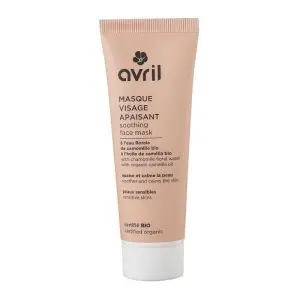 Avril Masque Visage Apaisant à L'Eau Florale De Camomille Bio Peaux Sensibles 50 ml