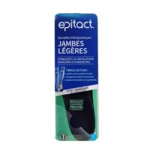Epitact Semelles Thérapeutiques Jambes Légères - Taille : 39-41