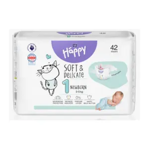 Happy Couche T1 x 42 - 2/5KG 