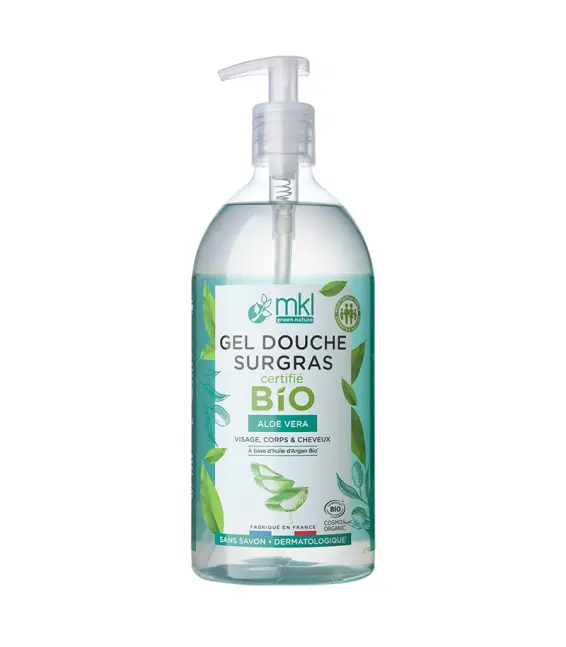 MKL Gel douche Bio Aloe vera 1L