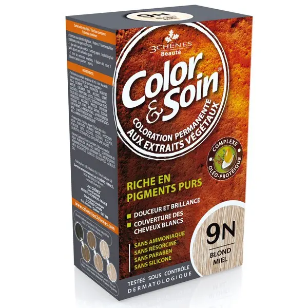 Les 3 Chênes Color & Soin 9N Blond Miel 135ml