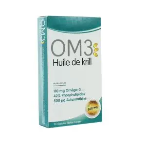 Vie et Santé OM3 Huile de Krill 30 Capsules
