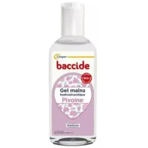 Baccide Gel Mains Hydroalcoolique Pivoine 30ml 
