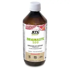 Ineldea Stc Nutrition Drainaxyl 500 Thé Fruits Rouges 500 ml