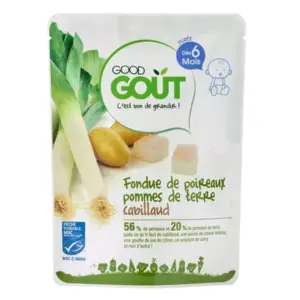 Good Gout Fondue Poireaux Pommes de Terre Cabillaud 190 g