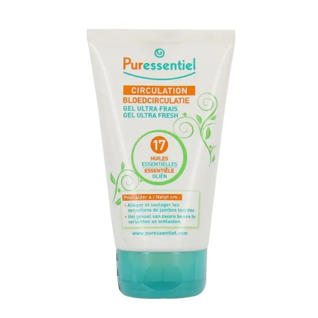 Puressentiel Circulation Gel Ultra Frais aux 17 Huiles Essentielles 125 ml