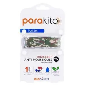 Parakito Bracelet Anti-Moustiques Camouflage