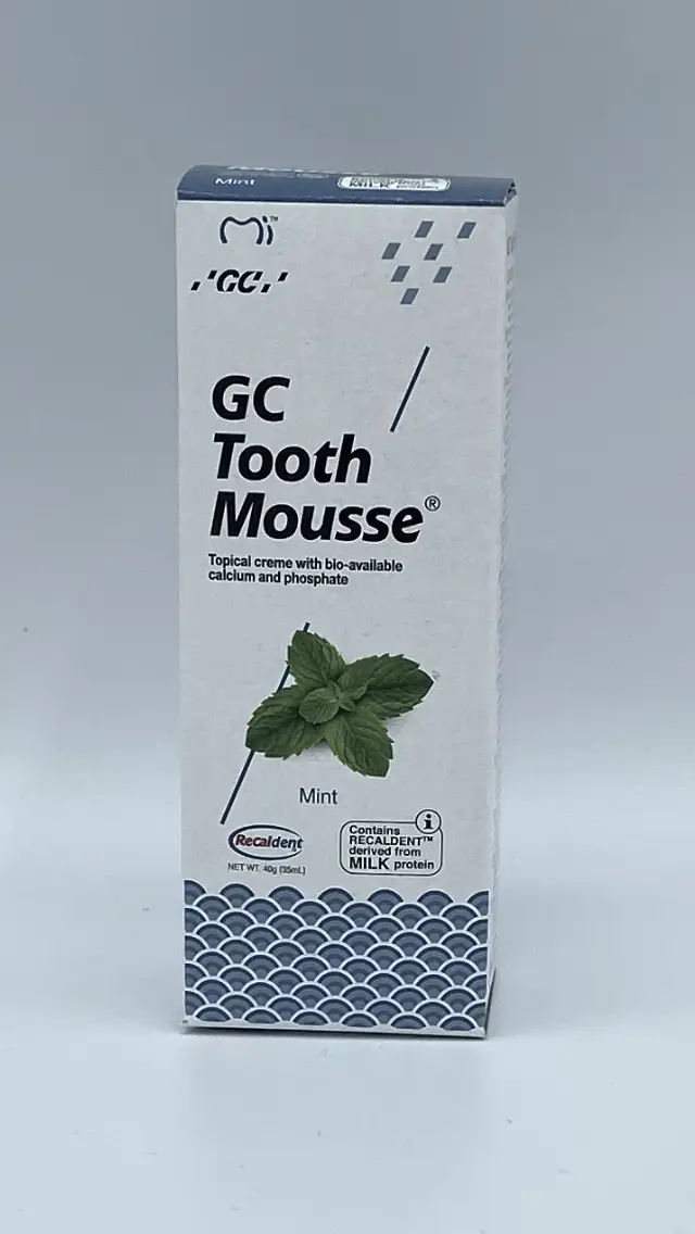 GC Tooth Mousse Menthe sans fluor 40 g