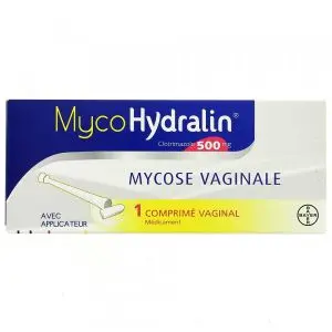Bayer MycoHydralin 500 mg Comprimé Vaginal