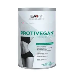 EaFit Minceur Active Protivegan - Parfum : Vanille - Caramel 450 g 