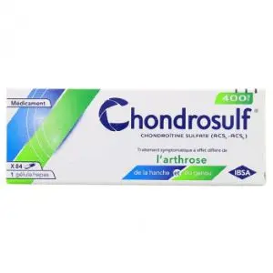 Chondrosulf 400 mg 84 Gélules