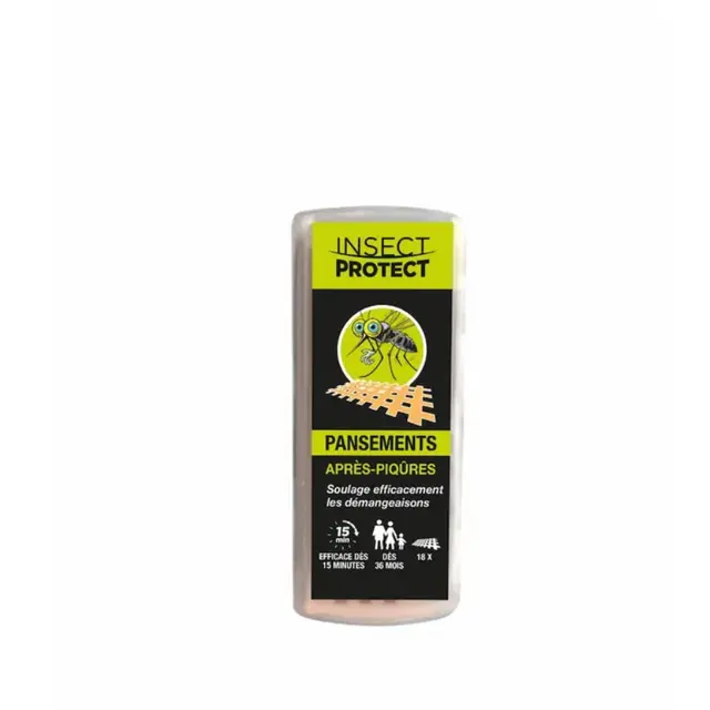 Insect Protect Pansements Après Piqûres Anti-Moustiques
