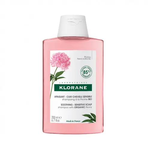 Klorane Shampooing Bio à la Pivoine 200ml - Pharmacie Agnès Praden à Alès