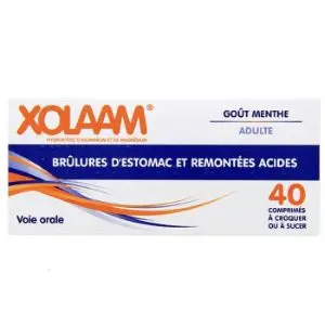 Sun Pharma Xolaam 40 Comprimés à Croquer Ou à Sucer