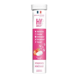 Hydrop Pastille Hydratation à la Fraise 20 pastilles