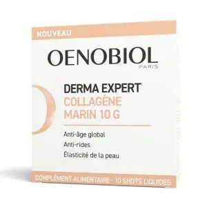 Oenobiol Derma Expert Collagène Marin Anti-âge rides 10 Shots