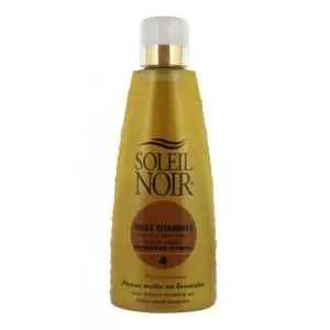 Soleil Noir Huile Vitaminée Bronzage Intense Spf 4 150 ml
