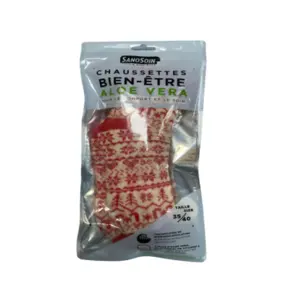 Ageti Sanosoin Chaussettes Aloe Vera Hydratantes Microencapsulées Maya 35-40