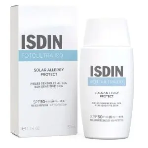 Isdin Crème Solaire Protection Contre Les Allergies Solaires SPF50+ 50 ml