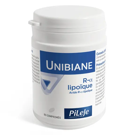 Pileje Unibiane Acide R Alpha-lipoïque 60 Comprimés