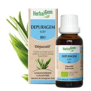 Herbalgem Complexes De Gemmotherapie Depuragem Bio Dépuratif 30ml