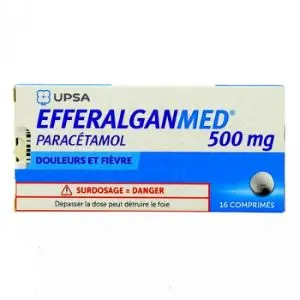 Upsa EfferalganMed 500mg 16 Comprimés - Pharmacie Agnès Praden à Alès