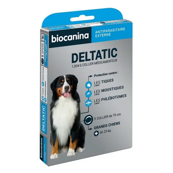 Biocanina Deltatic Collier Grand Chien +25kg