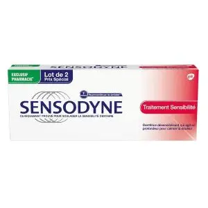 Sensodyne Traitement Sensibilité Lot de 2 x 75 ml