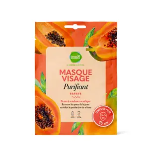 Pharmascience Masque Visage Purifiant Papaye 18 ml