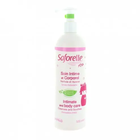 Saforelle miss soin intime/corps 500ml - Pharmacie Agnès Praden à Alès