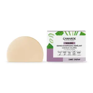 Gamarde Dermo-Shampooing Démêlant Solide – Cheveux colorés 98 ml - Pharmacie Agnès Praden à Alès
