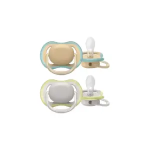 Avent Ultra Air 2 Sucettes Orthodontiques Silicone 0-6 Mois