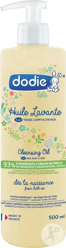 Dodie Huile Lavante 3 en 1 Flacon Pompe 500ml