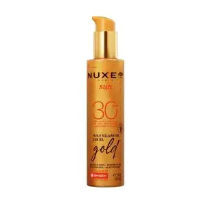 Nuxe Sun Huile Solaire Or SPF30 150ml - Pharmacie Agnès Praden à Alès