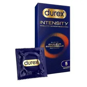 Durex Intensity Préservatifs Sans Latex Boite de 5