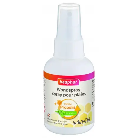 Beaphar Spray pour Plaies Chiens, Chats, Oiseaux & Rongeurs 75ml