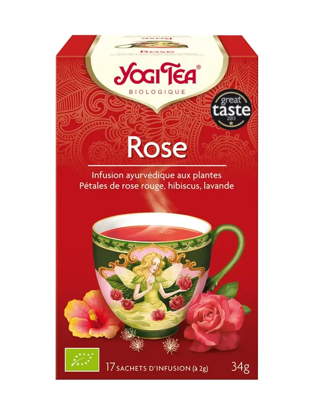 Yogi Tea Infusion Rose 17 sachets