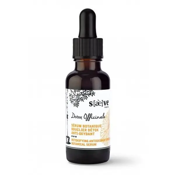 Saeve detox officinale sérum botanique bouclier détox anti oxydant 30ml
