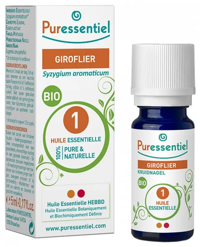 Puressentiel Huile Essentielle Giroflier Bio 5 ml