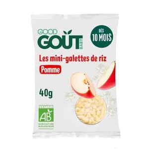 Good Gout Mini Galettes De Riz Bio 40g