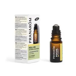 Pranarôm Aromaboost Focus Roll-On aux Huiles Essentielles Bio 5 ml - Pharmacie Agnès Praden à Alès