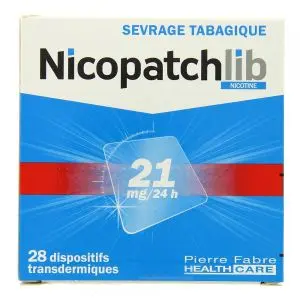 Pierre Fabre NicopatchLib 21mg / 24H 28 dispositifs transdermiques