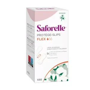 Iprad Saforelle 30 Protège-Slips Flexibles & Extra-Fins - Pharmacie Agnès Praden à Alès