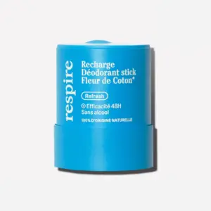 Respire Déodorant Stick Fleur de Coton Recharge 50 g
