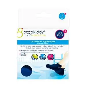 Orgakiddy Chaussons Hygiéniques S 32-35