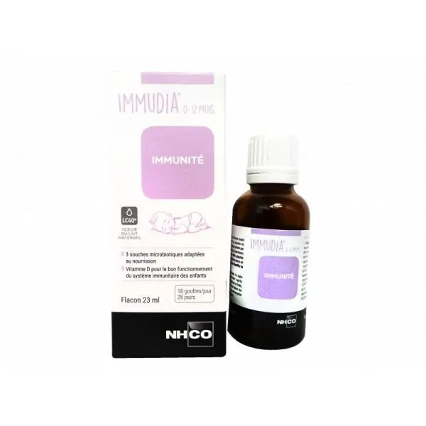 NHCO Immudia 0-12 mois 23ml - Pharmacie Agnès Praden à Alès