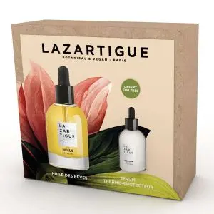 Lazartigue Huile des Rêves Huile Sèche Nourrissante 50 ml + Sérum d'Exception Thermo-Protecteur 10 ml Offert - Pharmacie Agnès Praden à Alès